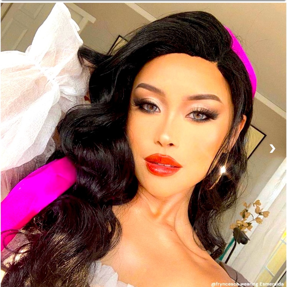Hi, I'm Esmeralda! - Limited Edition Collectable Wig. Disney Halloween.